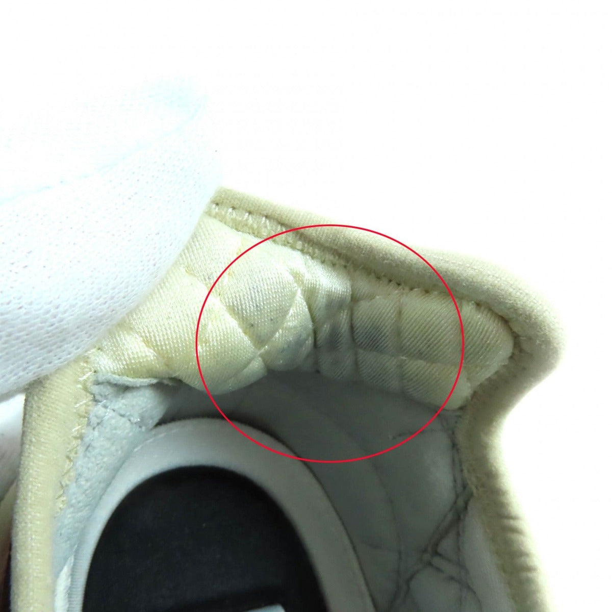 Chanel CC Logo Leather Lace Up Mesh Sneakers Multi 36 — view 14