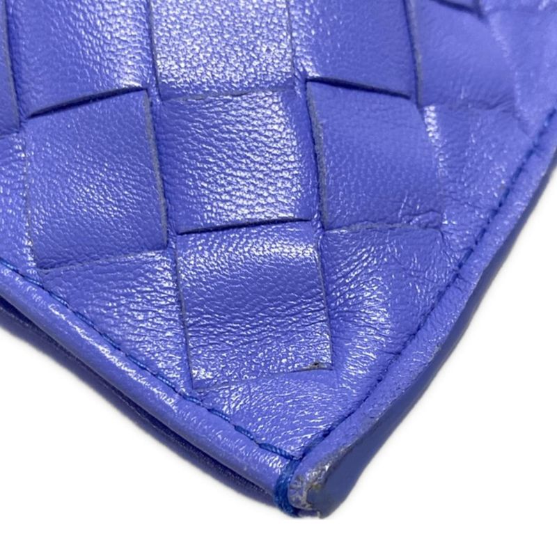 Bottega Veneta Handbag The Twist/maxi Intrecciato Blue Leather