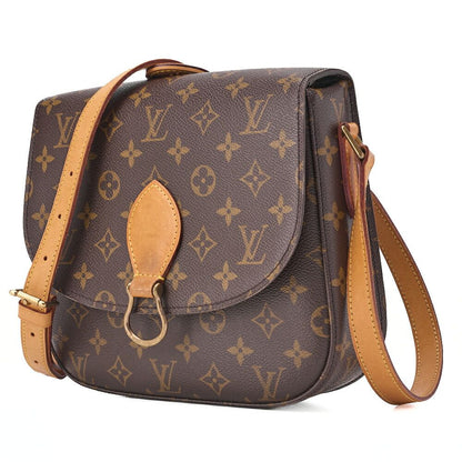 Louis Vuitton Monogram Saint-cloud Shoulder Bag M51243 Brown (gold Hardware)