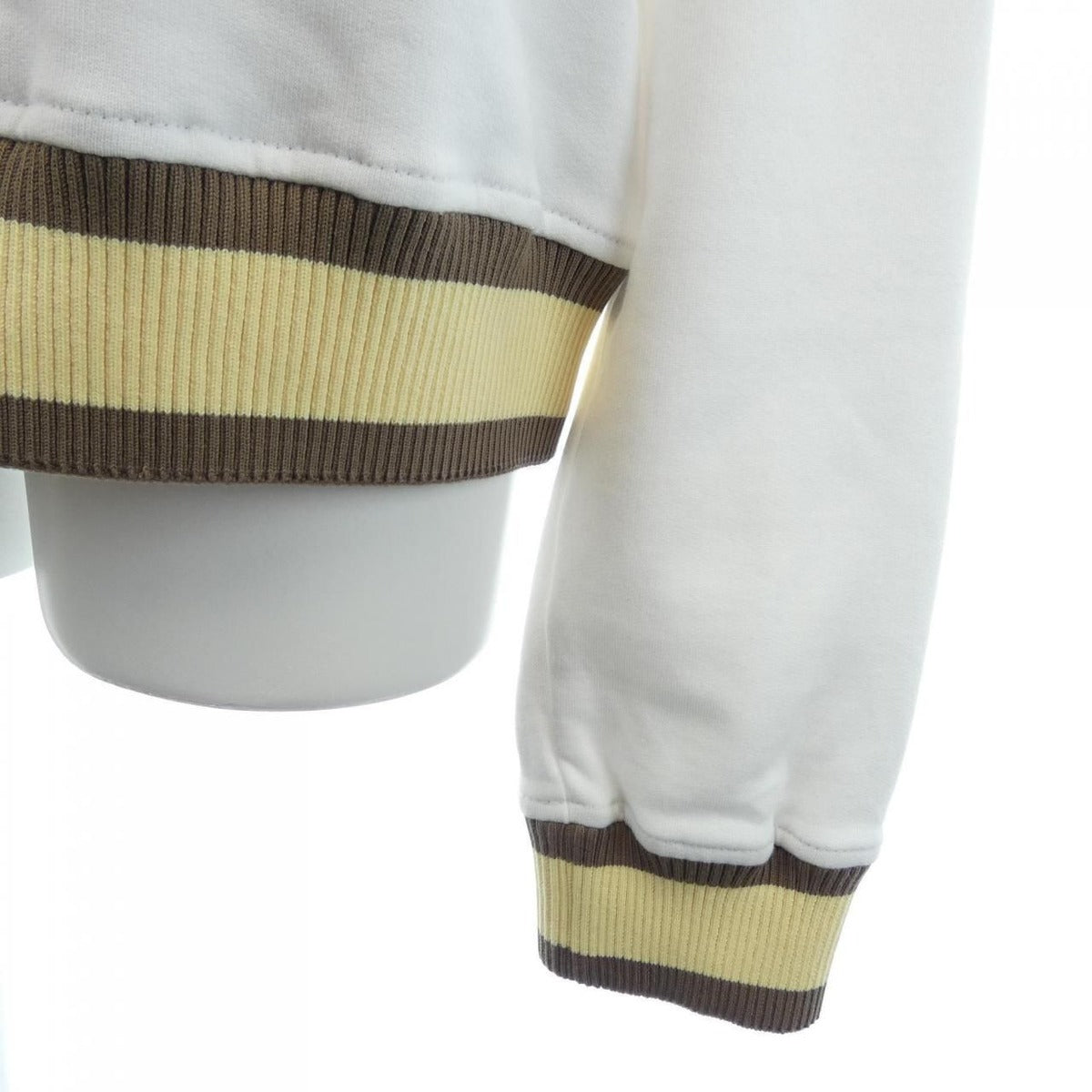 Hermes Sweatshirt White 40 Yellow Brown — view 7
