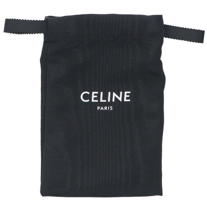 Celine Croc Shape Embossed Scuff Zipper Key Case Men's