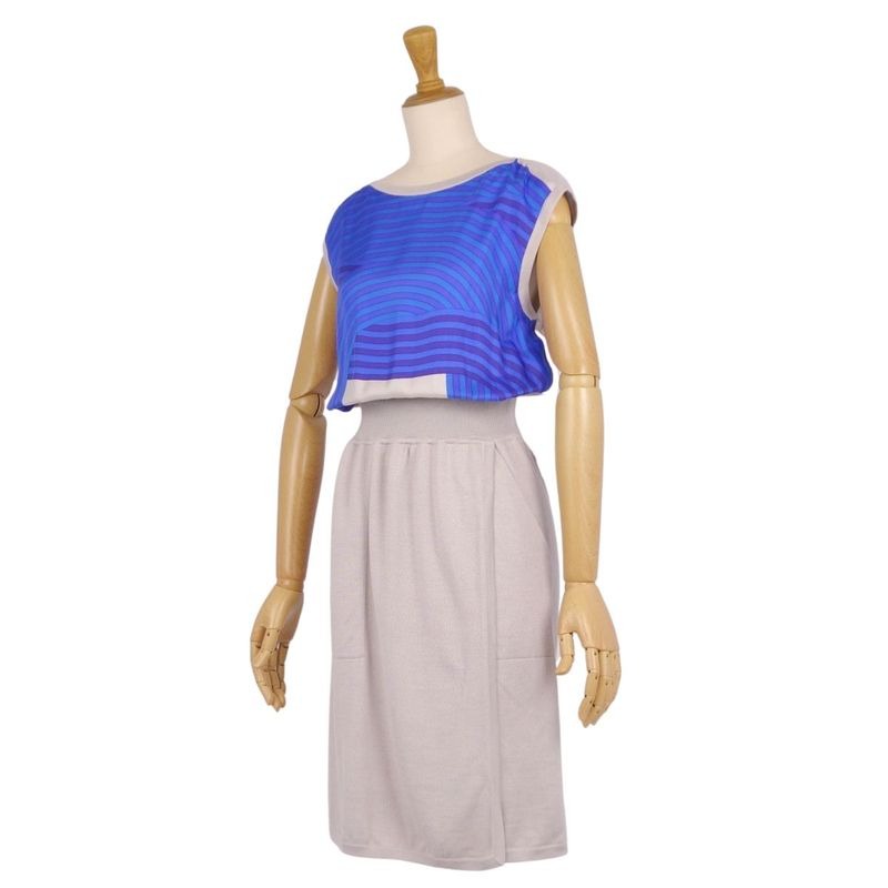 Hermes Dress Sleeveless Knit Cashmere Silk — view 4