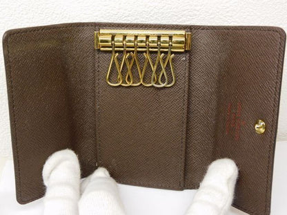 Louis Vuitton N62630 Ct4197 Key Case 6 Rings - Damier Women's Men's Multicles 6