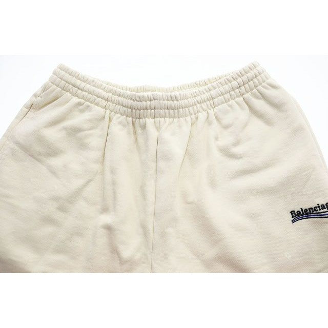 Balenciaga 22SS Political Campaign Sweat Shorts XS 676137 Tkvi9 Short Pants — view 3