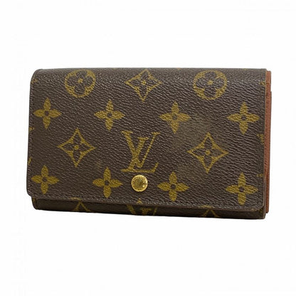 Louis Vuitton Wallet Monogram Porte Monnaie Zip M61735 Brown Ladies
