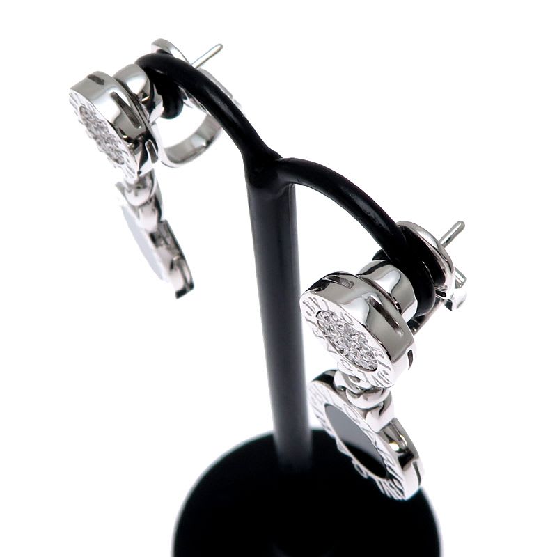 Bvlgari Monochrome Diamond Earrings