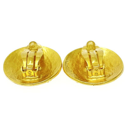 Chanel GP 96a Coco Mark Round Earrings Ladies 306701 Earrings