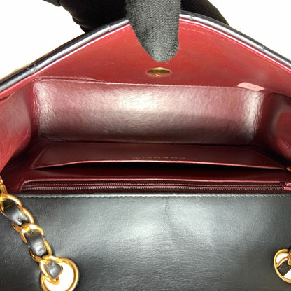 Chanel Diana Matelasse Chain Shoulder Bag A01164 Black