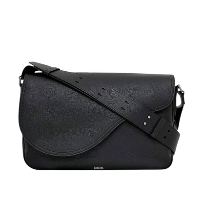 Christian Dior Messenger Bag Black Homme Saddle
