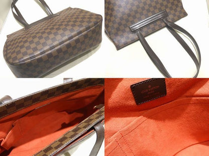 Still Louis Vuitton Tote Bag Paris Ori PM N51123 Damier Ebène Shoulder Bag Semi