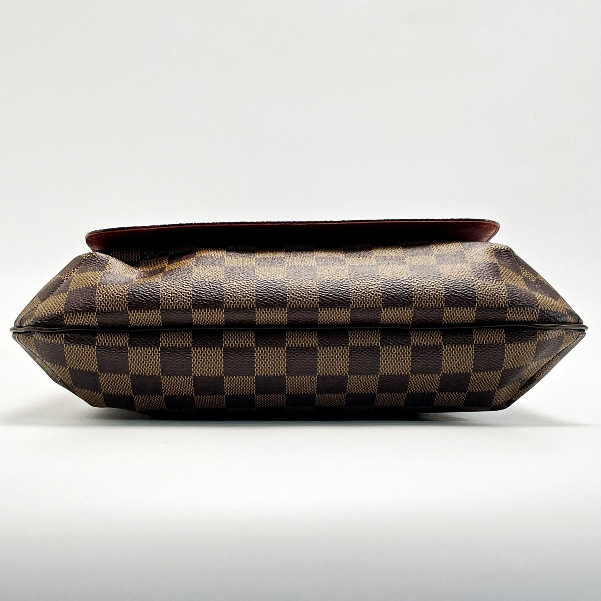 Louis Vuitton Damier Musette N51302 Brown Shoulder Bag Ladies Gold Hardware