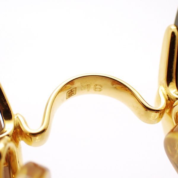 Cartier Signature C De Cartier Sunglasses None Prescription Round GP Gold With