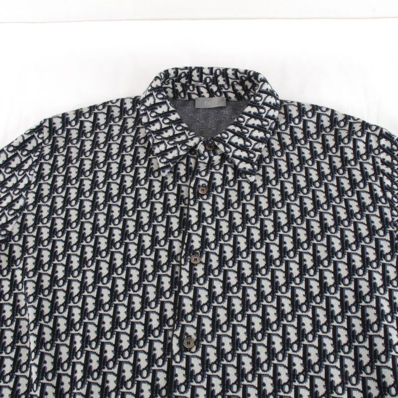 Christian Dior [christian Dior] 023m550at099 Oblique Size L Long Sleeve