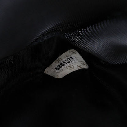 Chanel Hip Bag Wool Brown Ladies Handbag