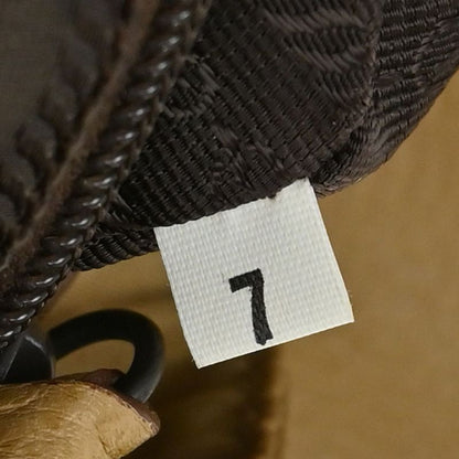 Prada Backpack Nylon Leather Beige 38ka864