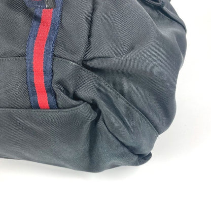 Gucci Backpack Sac Embroidery Taiga Backpack 429037 Nylon Canvas Black