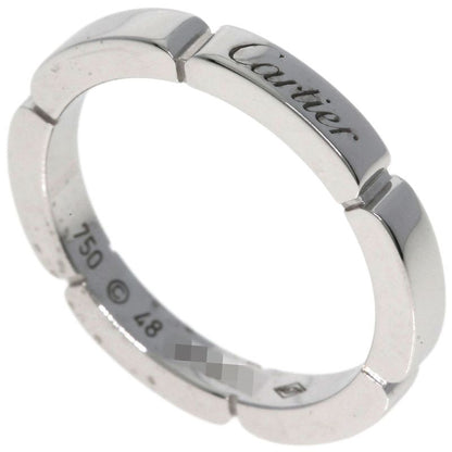 Cartier Maillon Panthère #48 Ring 18K White Gold Ladies
