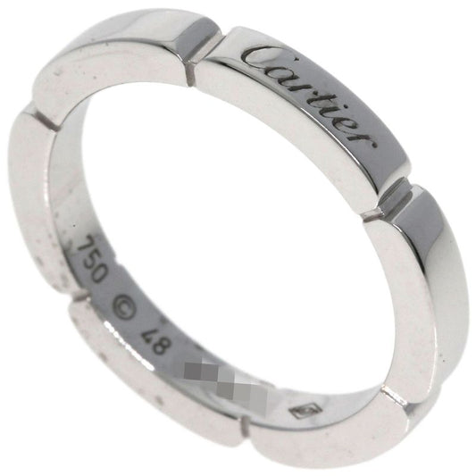 Cartier Maillon Panthère #48 Ring 18K White Gold Ladies
