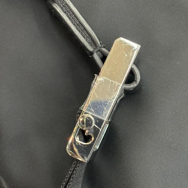 Fendi Nylon Backpack Black Vocabulary