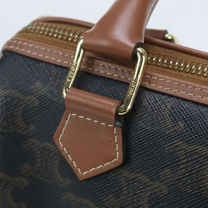 Celine Small 2WAY Triomphe Canvas 113772cas.04lu Mini Boston Triomphe Canvas