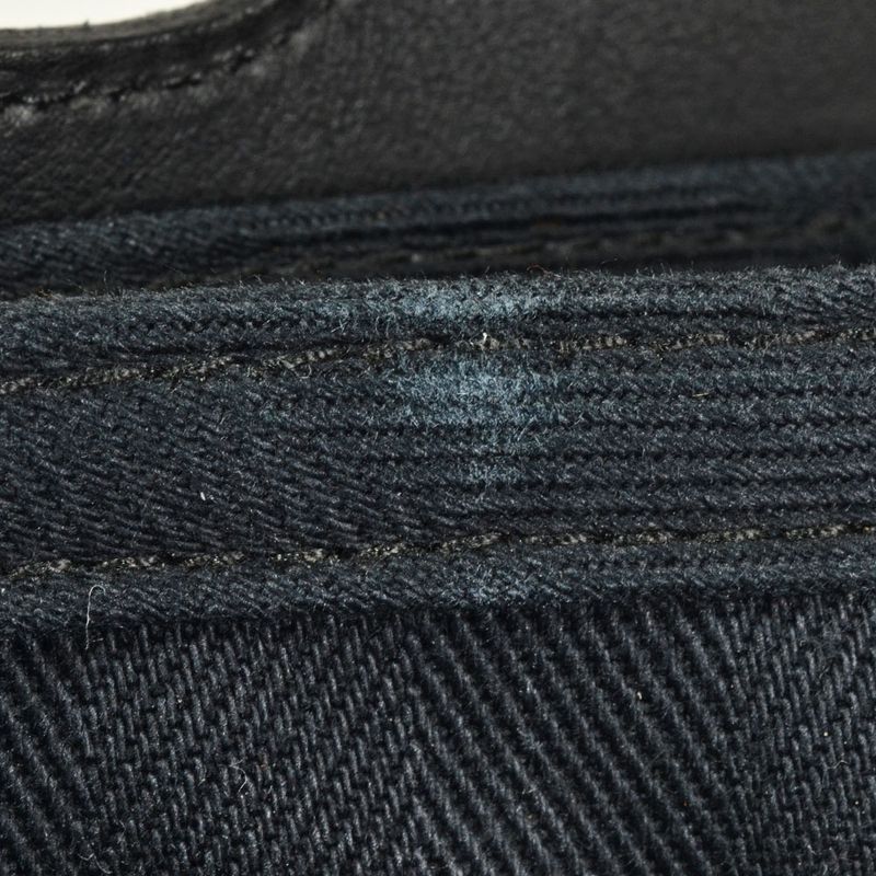 Hermes Valparaiso PM Handbag Twirl Chevron Black