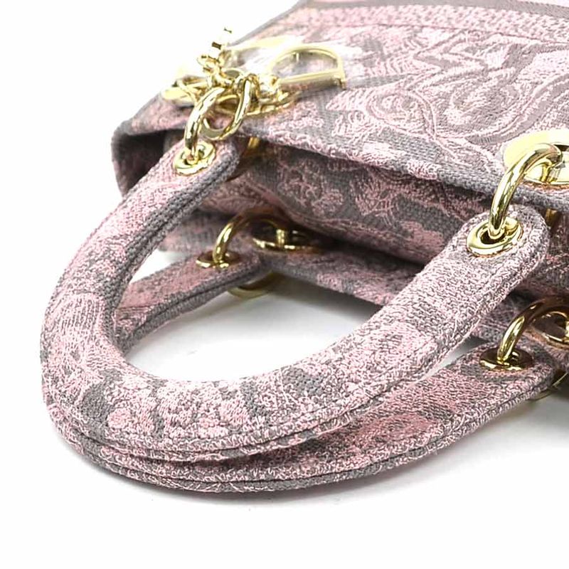 Christian DIOR Shoulder Bag Handbag Lady D-light