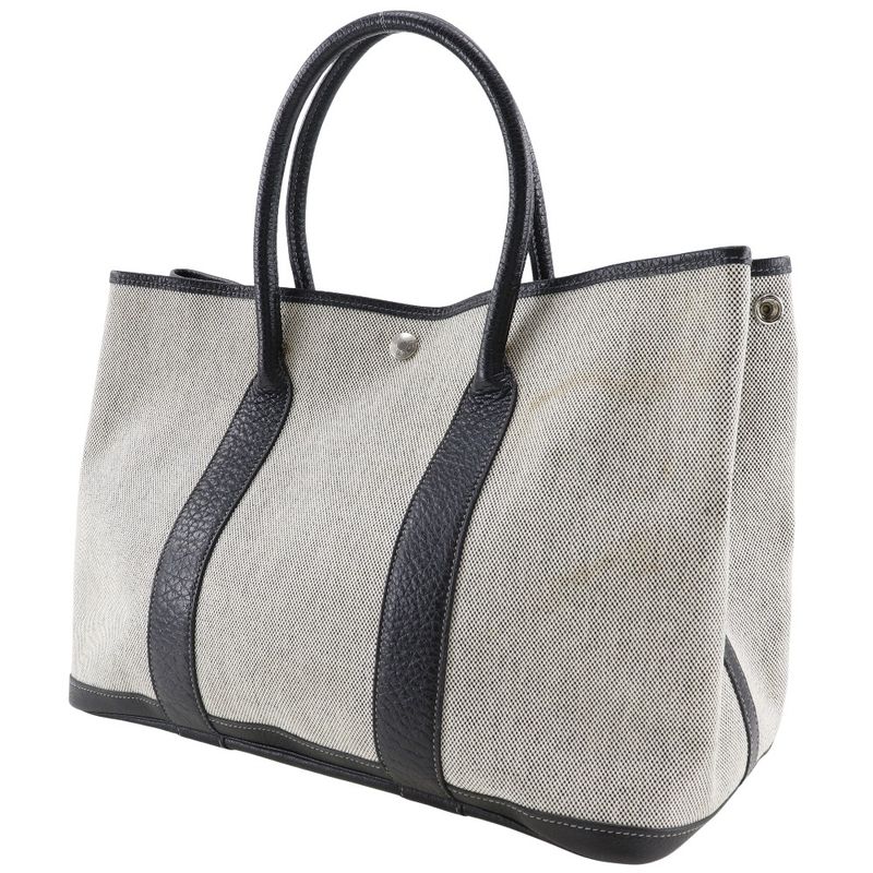 Hermes Garden Party 36 PM Toile Ash Gray □P Ladies Tote Bag