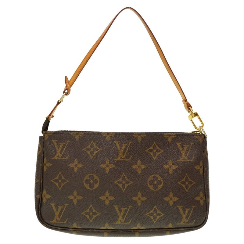 Louis Vuitton Monogram Accessoire Pouch M51980 Brown LV 0085louis Vuitton