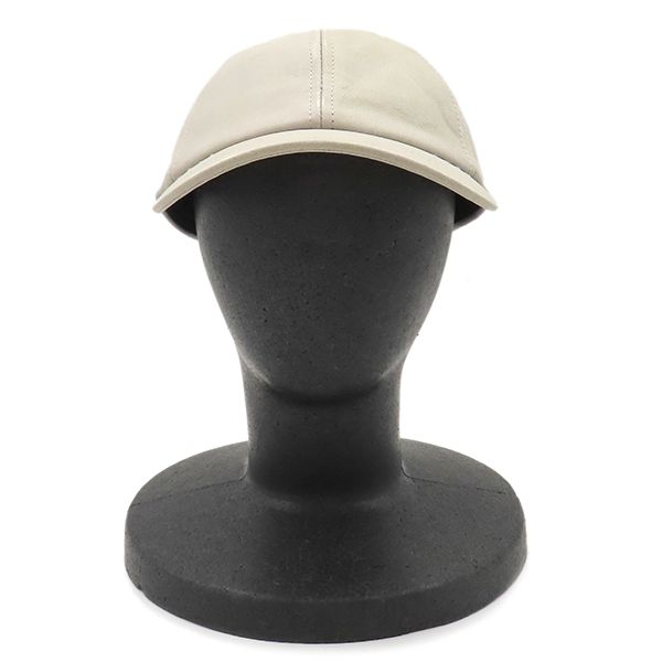 Bottega Veneta Cap Chino Print Nubuckles Cles Leather Light Beige S Hat Light