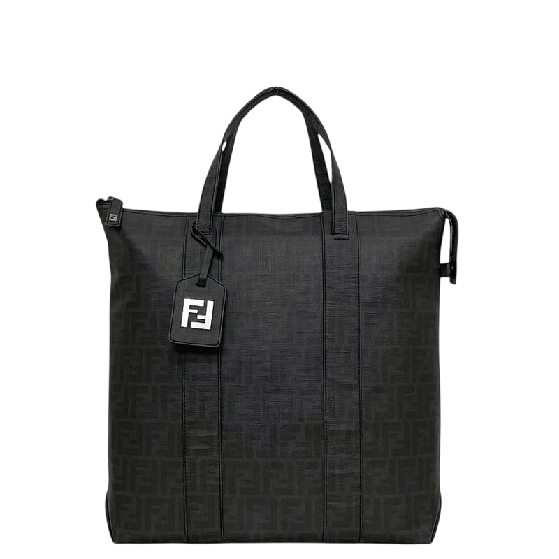Fendi Tote Bag Black Zucchino 2288 7va196 UZD