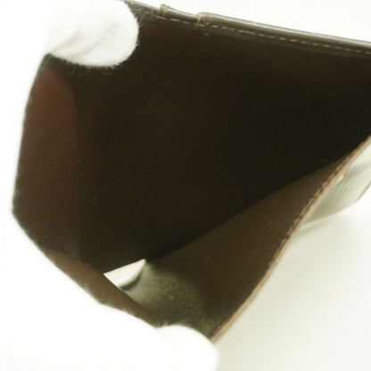 Louis Vuitton Wallet Epi Porte Monnaie Viennois M6324d Mocha Women's