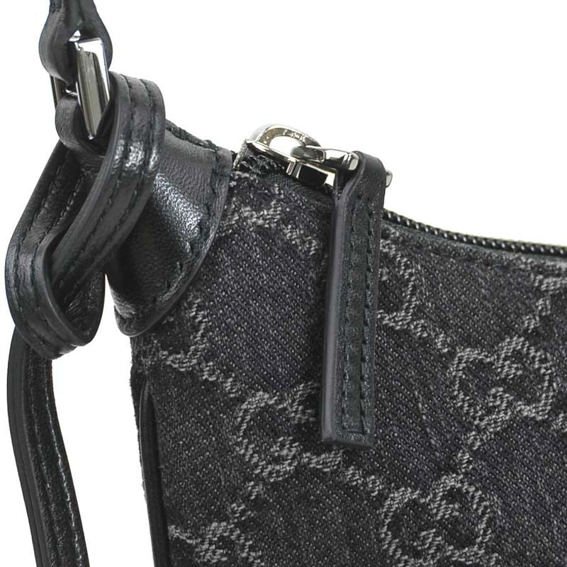 Gucci Shoulder Bag GG Denim Horsebit Slim Small 774719