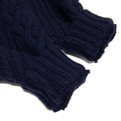 Chanel Long Sleeved Sweater Size 34 S Women - P59162 Dark Navy Cashmere Blend /