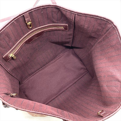 Louis Vuitton Idylle Neverfull MM Sepia Tote Monogram Idylle M40515 Bordeaux