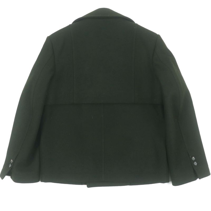  Bottega Veneta 23AW 756687 100% Felted Wool Double Breasted