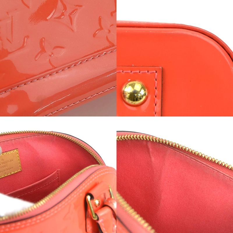 Louis Vuitton Crossbody Shoulder Bag Handbag Monogram Vernis Alma BB