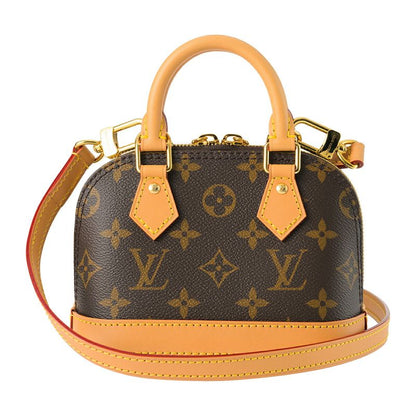 Louis Vuitton Shoulder Bag Nano Alma Brown