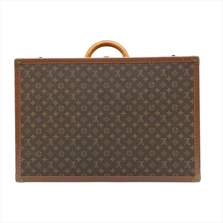 Louis Vuitton Monogram Alzer 65 Vintage Trunk Case 