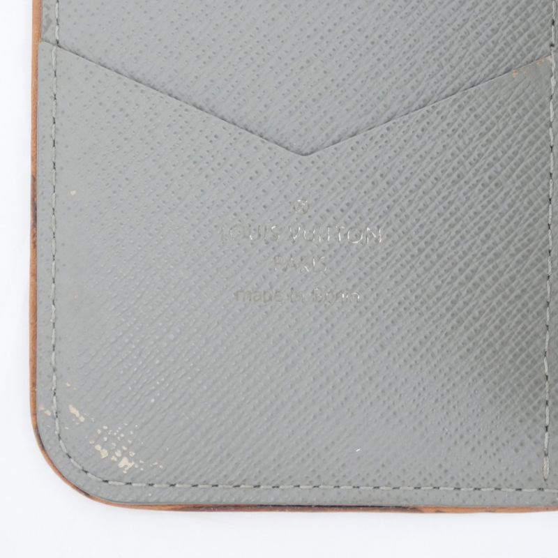 Louis Vuitton Folio Iphonex 10 M63241 Monogram Green Ladies Men's