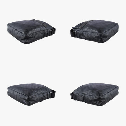 Guccigg Imprime Messenger Black PVC Coated Canvas 201448 I7043190