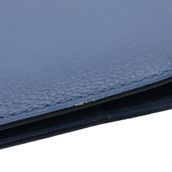 Hermes Notebook Cabas - Agenda Vision Chevre Blue Agathe Silver Hardware X