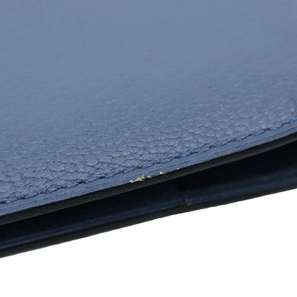 Hermes Notebook Cabas - Agenda Vision Chevre Blue Agathe Silver Hardware X