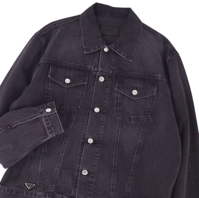 Prada Jacket 2022 Denim Jacket Triang