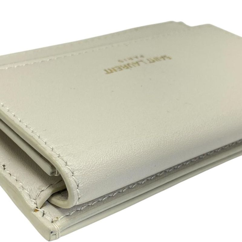 Saint Laurent Card Case Pass Case Coin Case Coin Case Coin Purse Compact Logo