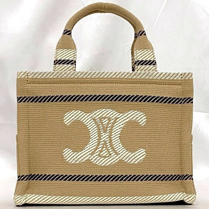 Celine 2-Way Bag Cabas Tice Small Beige