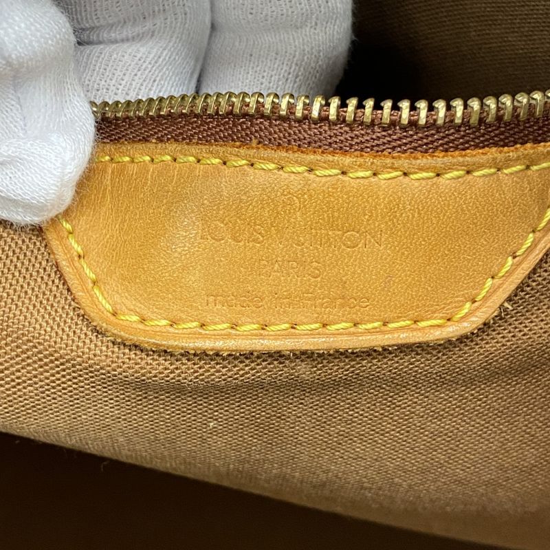 Louis Vuitton Tote Bag Monogram Cabas Mezzo M51151 Brown Ladies