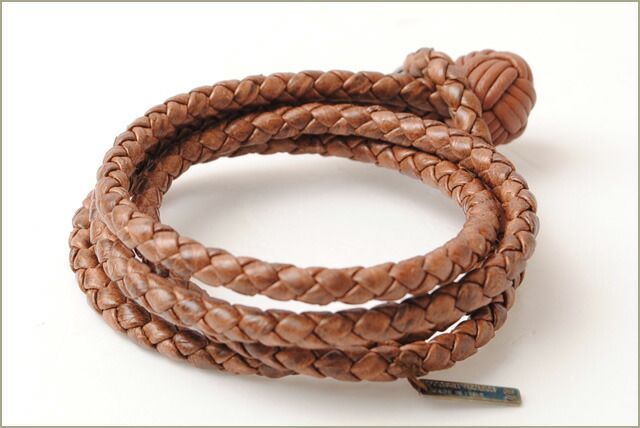 Bottega Veneta Bracelet Bangle Bottega Veneta Intrecciato Ayres Brown 420445