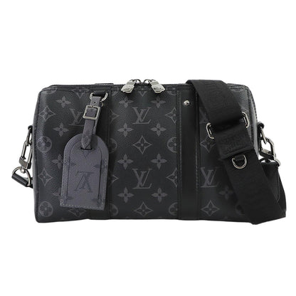 Louis Vuitton Monogram Eclipse Reverse City Keepall Shoulder Bag
