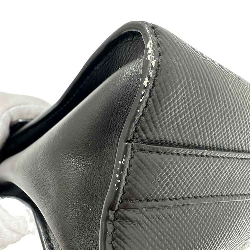 Prada Bag Women's Brand Shoulder Bag Leather Chain Shoulder Black Mini Bag