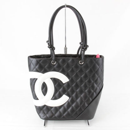 Chanel Medium Tote Cambon Line Tote Bag Leather Women
